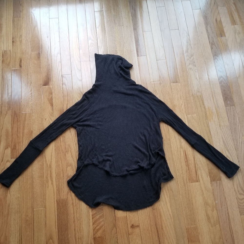 Free people waffle turtleneck